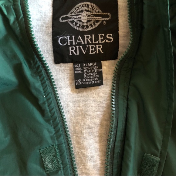 PERFECT Condition CHARLES RIVER Nylon Bomber-Style - Picture 4 of 5